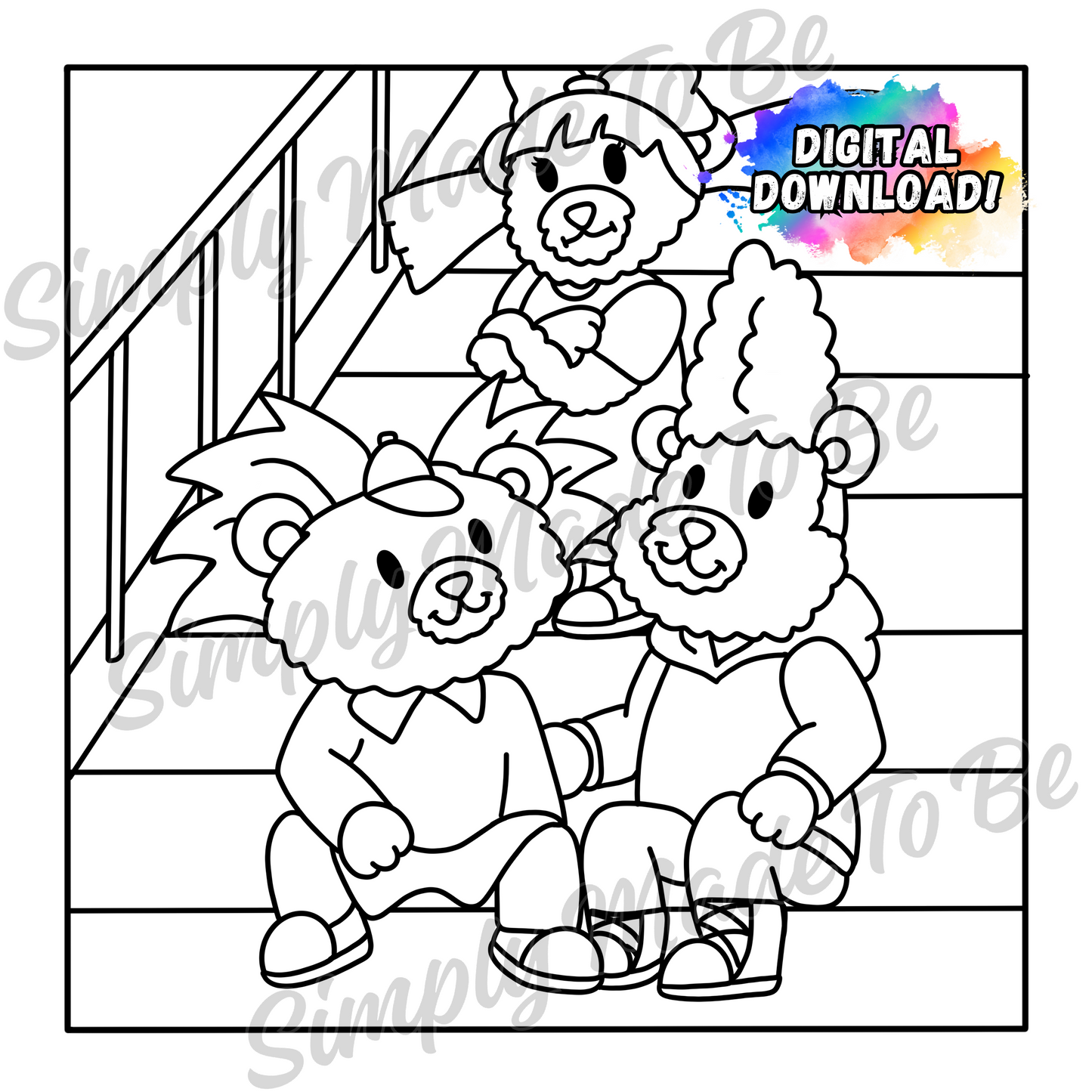ALL 23 Cozy Nostalgia Coloring Pages - Digital Download