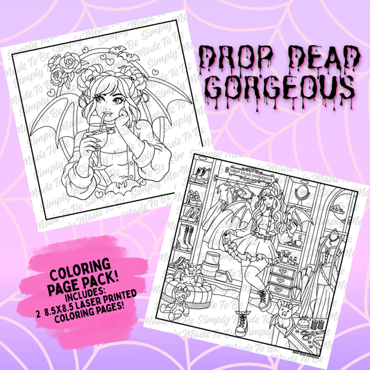 Drop Dead Gorgeous Coloring Pack