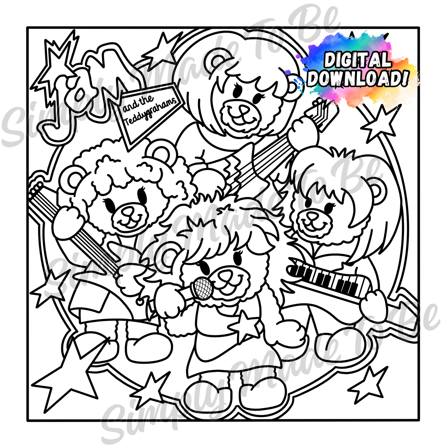 ALL 23 Cozy Nostalgia Coloring Pages - Digital Download